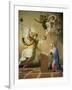 The Annunciation, Before 1652-Eustache Le Sueur-Framed Giclee Print