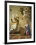 The Annunciation, Before 1652-Eustache Le Sueur-Framed Giclee Print