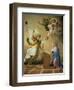 The Annunciation, Before 1652-Eustache Le Sueur-Framed Giclee Print