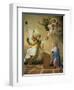 The Annunciation, Before 1652-Eustache Le Sueur-Framed Giclee Print