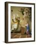 The Annunciation, Before 1652-Eustache Le Sueur-Framed Giclee Print