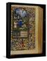 The Annunciation, Book of Hours in Latin and French-null-Framed Stretched Canvas