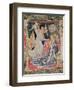 The Annunciation, Brussels Workshop, C.1510 (Tapestry)-Flemish-Framed Giclee Print