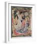 The Annunciation, Brussels Workshop, C.1510 (Tapestry)-Flemish-Framed Giclee Print