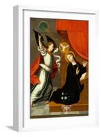 The Annunciation by Juan Correa de Vivar-Juan Correa de Vivar-Framed Giclee Print