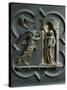 The Annunciation, by Lorenzo Ghiberti-null-Stretched Canvas