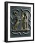 The Annunciation, by Lorenzo Ghiberti-null-Framed Photographic Print