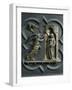 The Annunciation, by Lorenzo Ghiberti-null-Framed Photographic Print