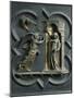 The Annunciation, by Lorenzo Ghiberti-null-Mounted Photographic Print