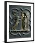 The Annunciation, by Lorenzo Ghiberti-null-Framed Photographic Print