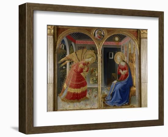 The Annunciation, c.1432-Fra Angelico-Framed Giclee Print