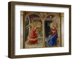 The Annunciation, c.1432-Fra Angelico-Framed Giclee Print