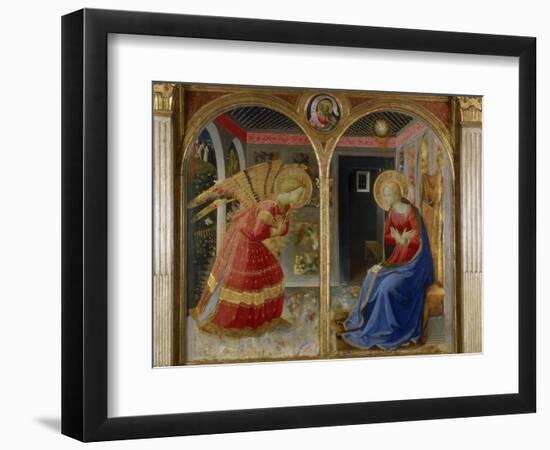 The Annunciation, c.1432-Fra Angelico-Framed Giclee Print