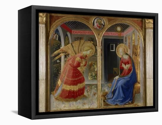 The Annunciation, c.1432-Fra Angelico-Framed Stretched Canvas