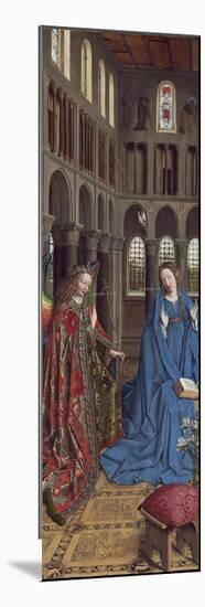 The Annunciation, C. 1434- 36-Jan van Eyck-Mounted Premium Giclee Print