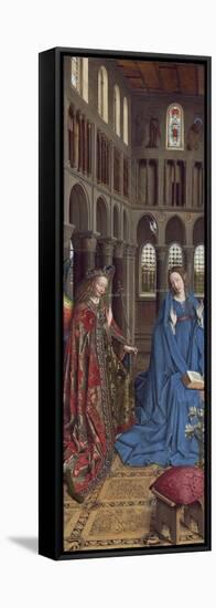 The Annunciation, C. 1434- 36-Jan van Eyck-Framed Stretched Canvas