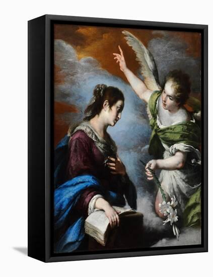 The Annunciation, C. 1644-Bernardo Strozzi-Framed Stretched Canvas