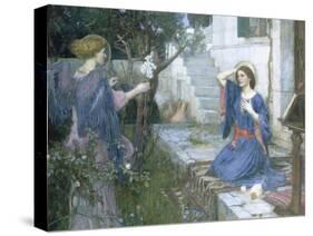 The Annunciation, c.1914-John William Waterhouse-Stretched Canvas