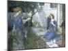 The Annunciation, c.1914-John William Waterhouse-Mounted Premium Giclee Print