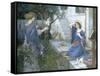 The Annunciation, c.1914-John William Waterhouse-Framed Stretched Canvas