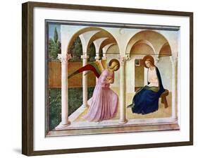 The Annunciation, C1438-1445, (C1900-192)-Fra Angelico-Framed Giclee Print