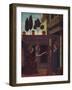 'The Annunciation', c1449-1454-Alesso Baldovinetti-Framed Giclee Print