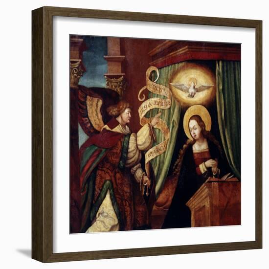 The Annunciation, C1520-null-Framed Giclee Print