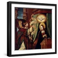 The Annunciation, C1520-null-Framed Giclee Print