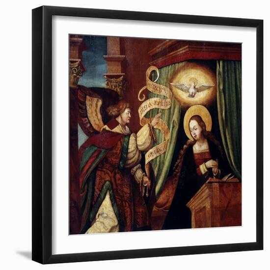 The Annunciation, C1520-null-Framed Giclee Print