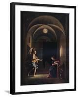 'The Annunciation', c1625-1630 (1931)-Giovanni Battista Caracciolo-Framed Giclee Print