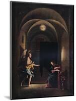'The Annunciation', c1625-1630 (1931)-Giovanni Battista Caracciolo-Mounted Giclee Print