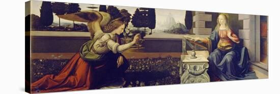 The Annunciation, Ca 1471-1472-Leonardo da Vinci-Stretched Canvas