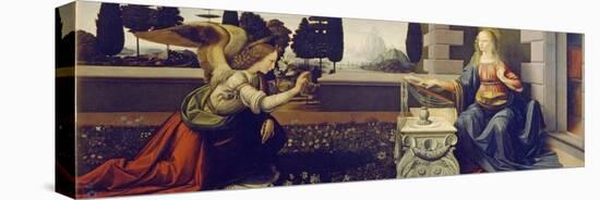 The Annunciation, Ca 1471-1472-Leonardo da Vinci-Stretched Canvas