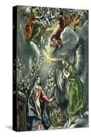 The Annunciation, Ca 1596-1600-El Greco-Stretched Canvas