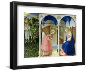 The Annunciation, circa 1430-32-Fra Angelico-Framed Premium Giclee Print