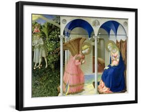 The Annunciation, circa 1430-32-Fra Angelico-Framed Giclee Print