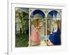 The Annunciation, circa 1430-32-Fra Angelico-Framed Giclee Print