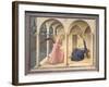 The Annunciation, circa 1438-45-Fra Angelico-Framed Giclee Print