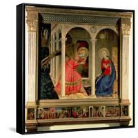 The Annunciation, circa 1438-Fra Angelico-Framed Stretched Canvas