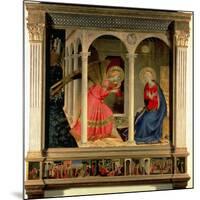 The Annunciation, circa 1438-Fra Angelico-Mounted Giclee Print