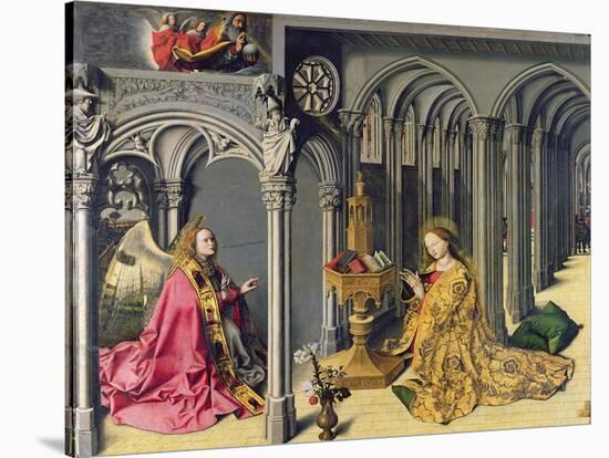 The Annunciation, circa 1445-Master of the Aix Annunciation-Stretched Canvas