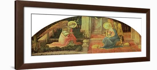 The Annunciation, circa 1450-3-Fra Filippo Lippi-Framed Giclee Print