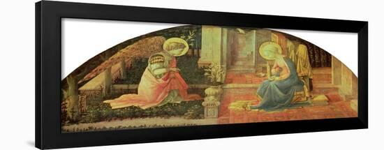 The Annunciation, circa 1450-3-Fra Filippo Lippi-Framed Giclee Print