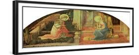 The Annunciation, circa 1450-3-Fra Filippo Lippi-Framed Giclee Print