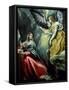 The Annunciation, circa 1575-El Greco-Framed Stretched Canvas