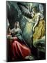 The Annunciation, circa 1575-El Greco-Mounted Giclee Print