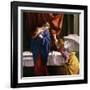 The Annunciation, circa 1623-Orazio Gentileschi-Framed Giclee Print