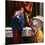 The Annunciation, circa 1623-Orazio Gentileschi-Mounted Giclee Print