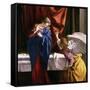 The Annunciation, circa 1623-Orazio Gentileschi-Framed Stretched Canvas