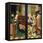 The Annunciation, Cologne School-null-Framed Stretched Canvas